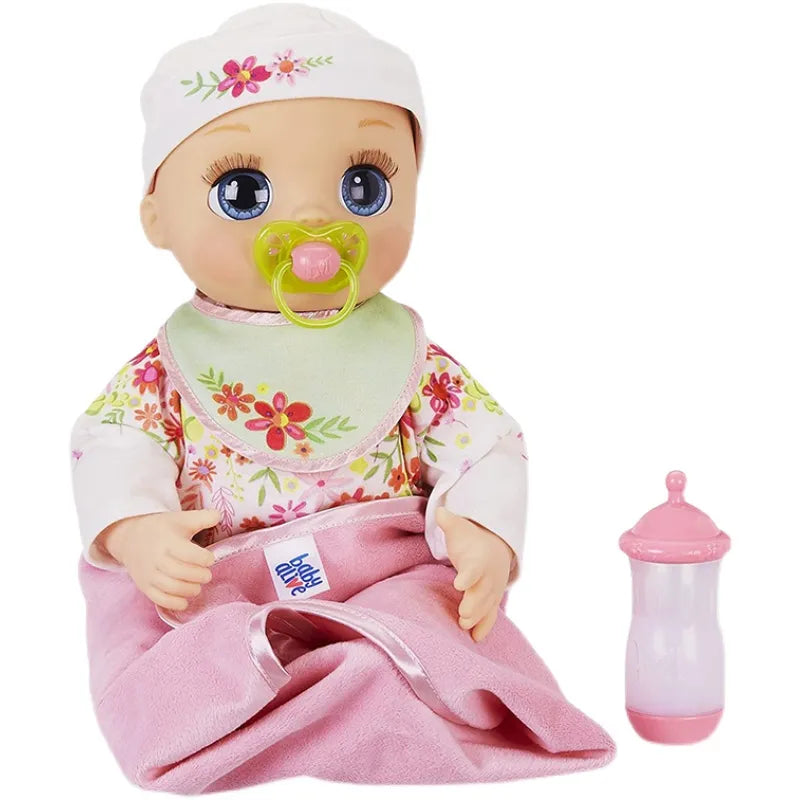 Hasbro Naughty Baby Smart Interactive Dolls Can Feed and Talk Girls Play House Toys Love Baby Alive Figures Children's Gifts